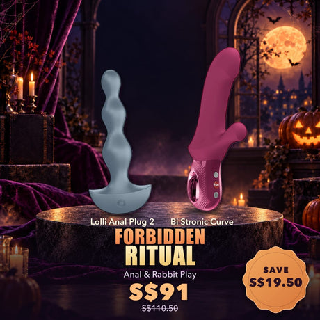 Forbidden Ritual — Anal & Rabbit Play CherryAffairs