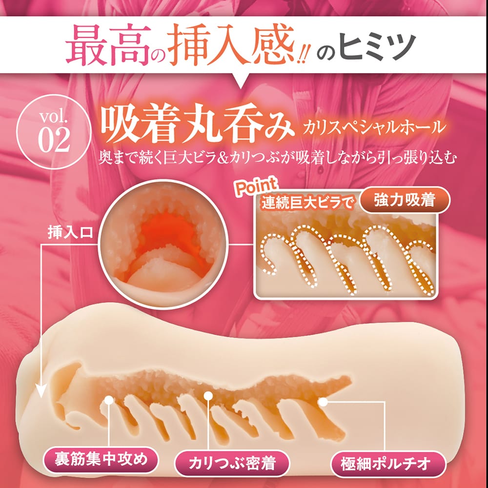 Frog - Ultimate Insertion Vol 02 Tsubasa Onahole Masturbator (Beige) OT1283 CherryAffairs