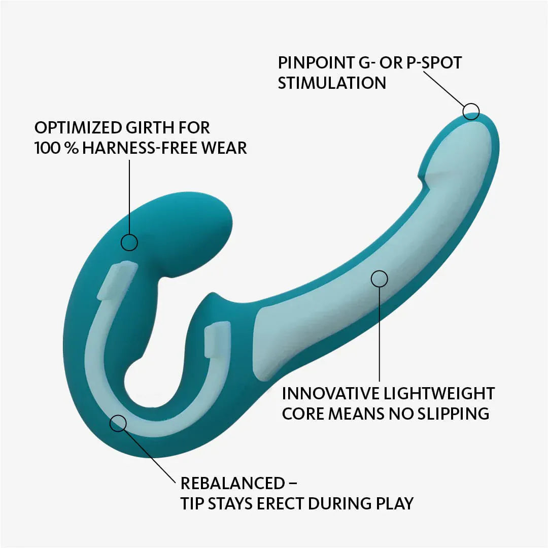 Fun Factory - Share Lite Double Dildo (Black) FF1204 CherryAffairs