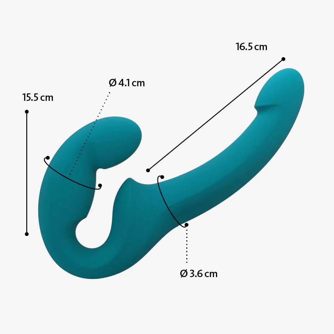 Fun Factory - Share Lite Double Dildo (Black) FF1204 CherryAffairs