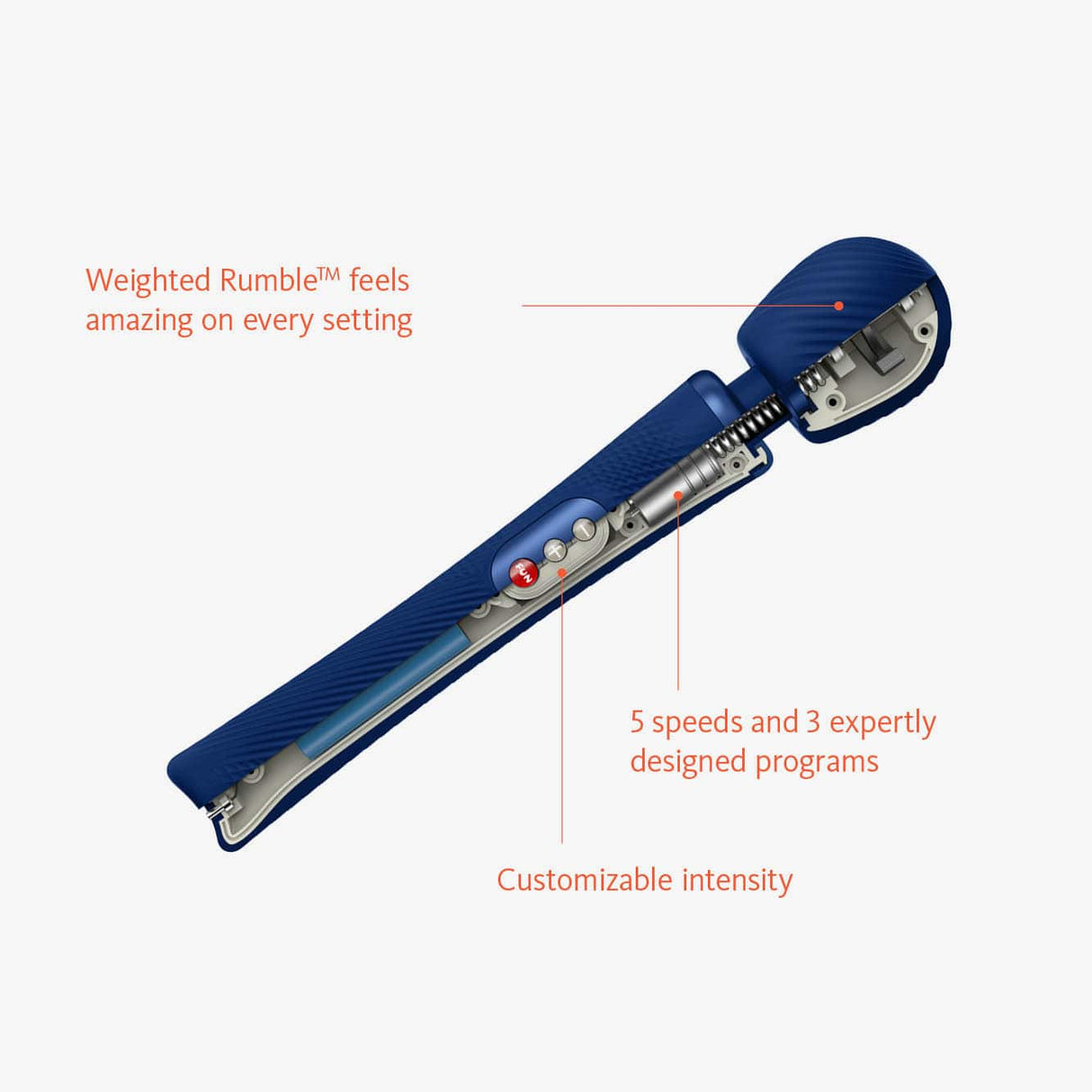 Fun Factory - Vim Vibrating Wand Massager (Nightblue) FF1208 CherryAffairs