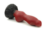 Tomax - Garm Fantasy Silicone Suction Cup Dildo (Wine Red/Black)