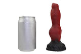 Tomax - Garm Fantasy Silicone Suction Cup Dildo (Wine Red/Black)