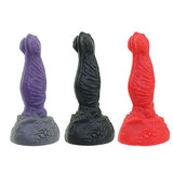 Tomax - Origin Fantasy Silicone Suction Cup Dildo (Purple)