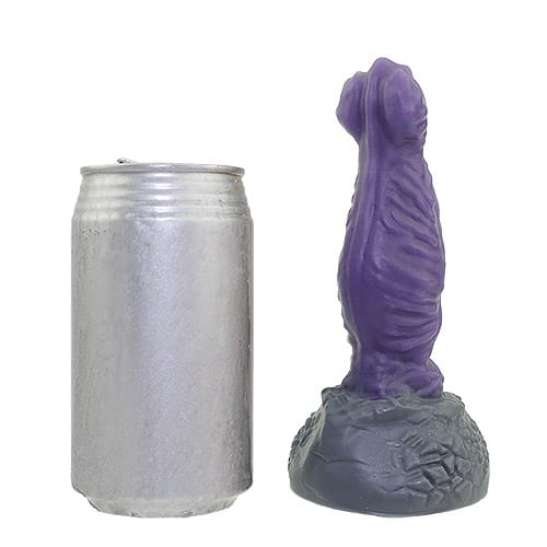 Tomax - Origin Fantasy Silicone Suction Cup Dildo (Purple)