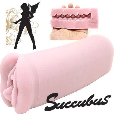 Tomax - Succubus 2.0 Bumpy Road Textured Male Masturbator Onahole (Beige)