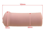 Tomax - Masturbator Lelaki Bertekstur Lilith Spiral Dots Onahole (Beige)