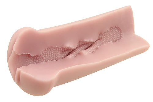 Tomax - Masturbator Lelaki Bertekstur Lilith Spiral Dots Onahole (Beige)