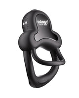Honey Play Box - Anello App-Controlled Rechargeable Vibrating Cock Ring (Black) OT1309 CherryAffairs