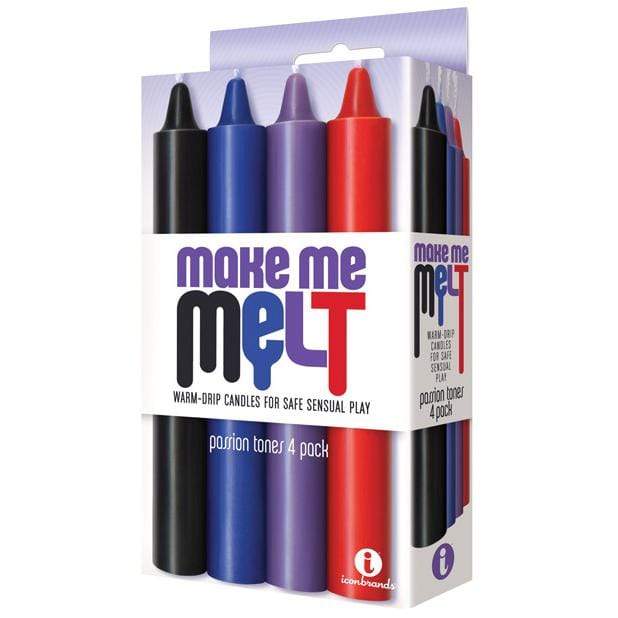Icon Brands - Make Me Melt Sensual Warm Drip Candles Set of 4 IB1018 CherryAffairs