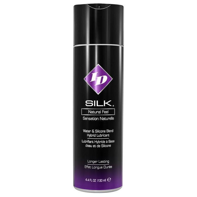 ID Lube - ID Silk Natural Feel Water Based and Silicone Hybrid Lubricant  130ml 761236900778 Lube (Water Based)