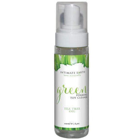 Intimate Earth - Green Foaming Tea Tree Oil Toy Cleaner - CherryAffairs.sg