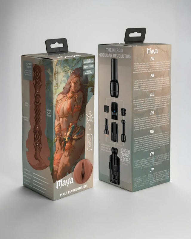 Kiiroo - Feel Maya Wild Life Modular Stroker Masturbator (Beige) KR1097 CherryAffairs