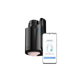 Kiiroo - Keon App Controlled Interactive Automatic Device with WiFi Connectivity with Stroker Combo Set KR1062 CherryAffairs