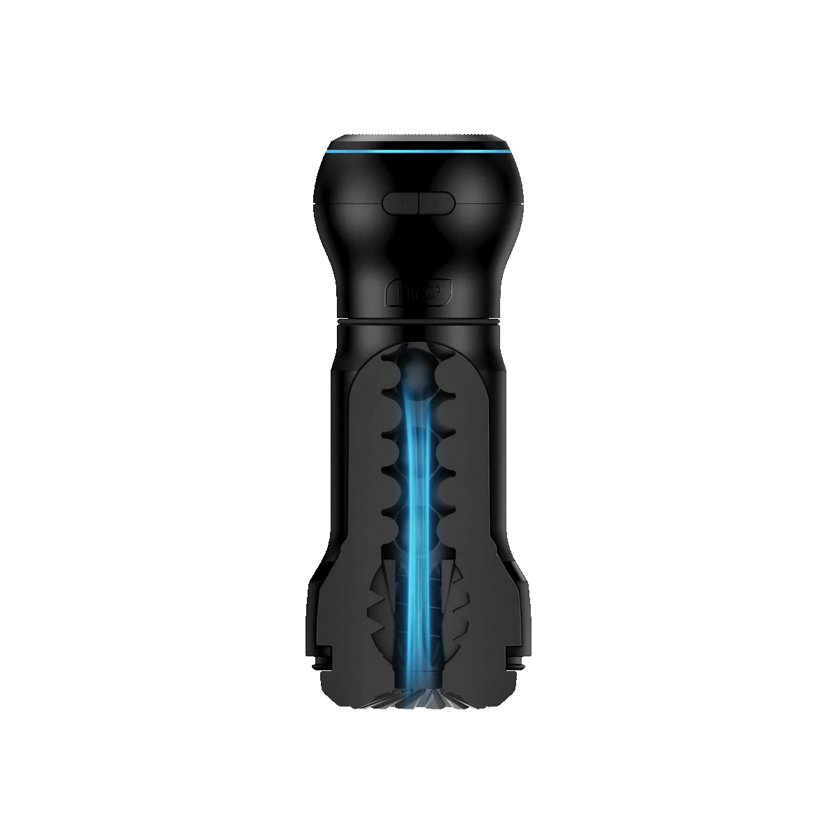 Kiiroo - PowerBlow & Feel Pocket App-Controlled Suction Masturbator Combo (Black) KR1101 CherryAffairs