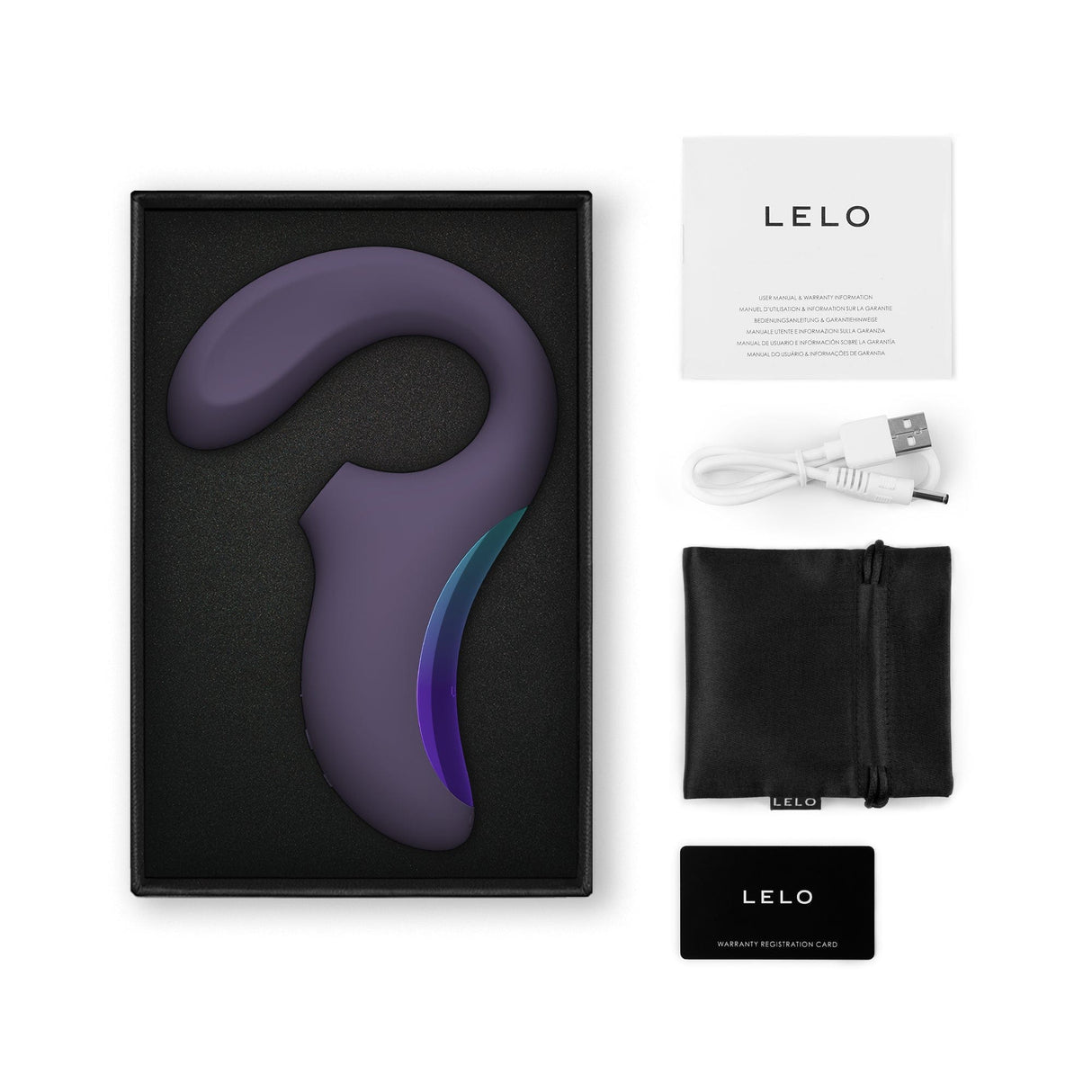 LELO - Enigma Wave Dual Stimulation Sonic Clitoral Air Stimulator Massager CherryAffairs