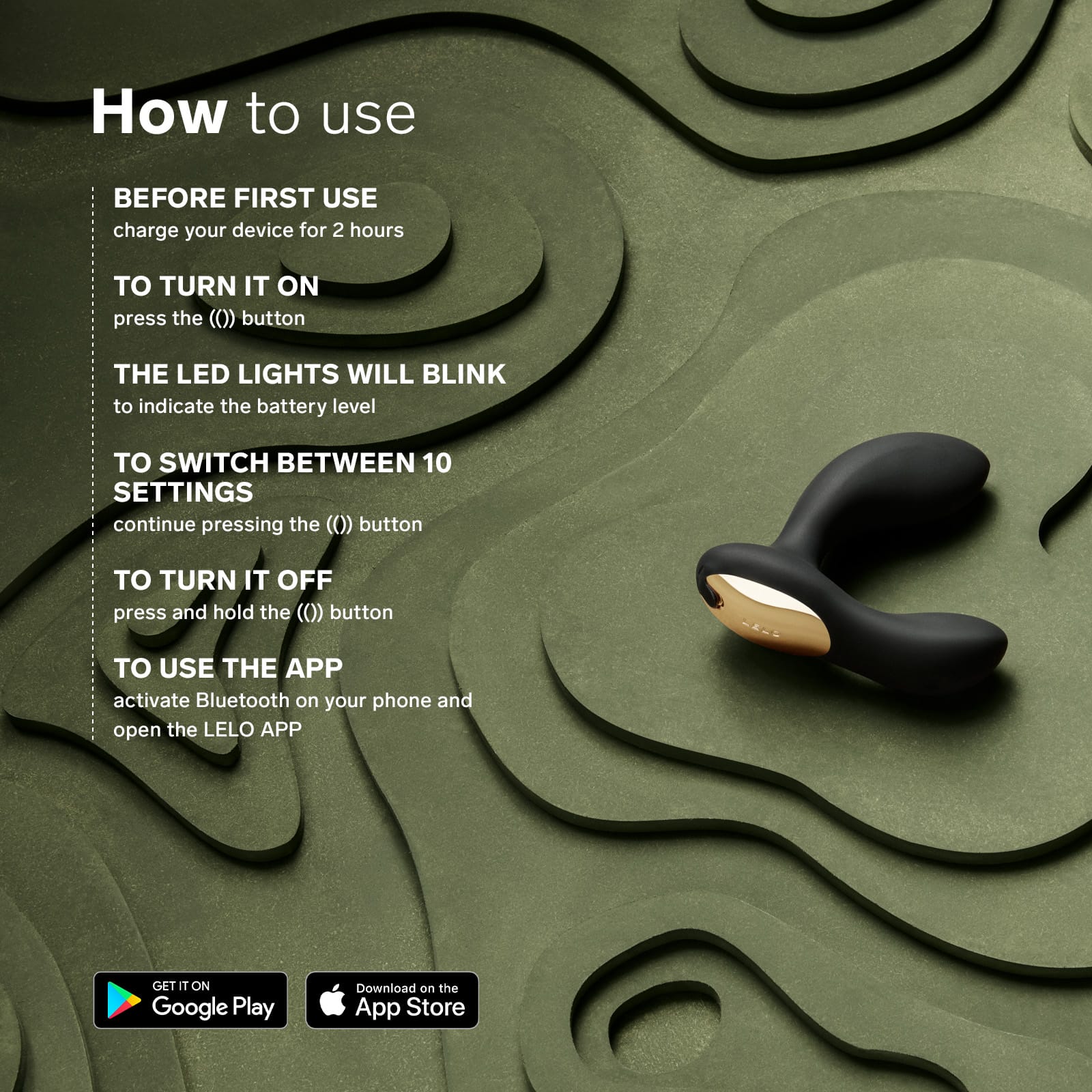 LELO HUGO 2 app and remote control guide