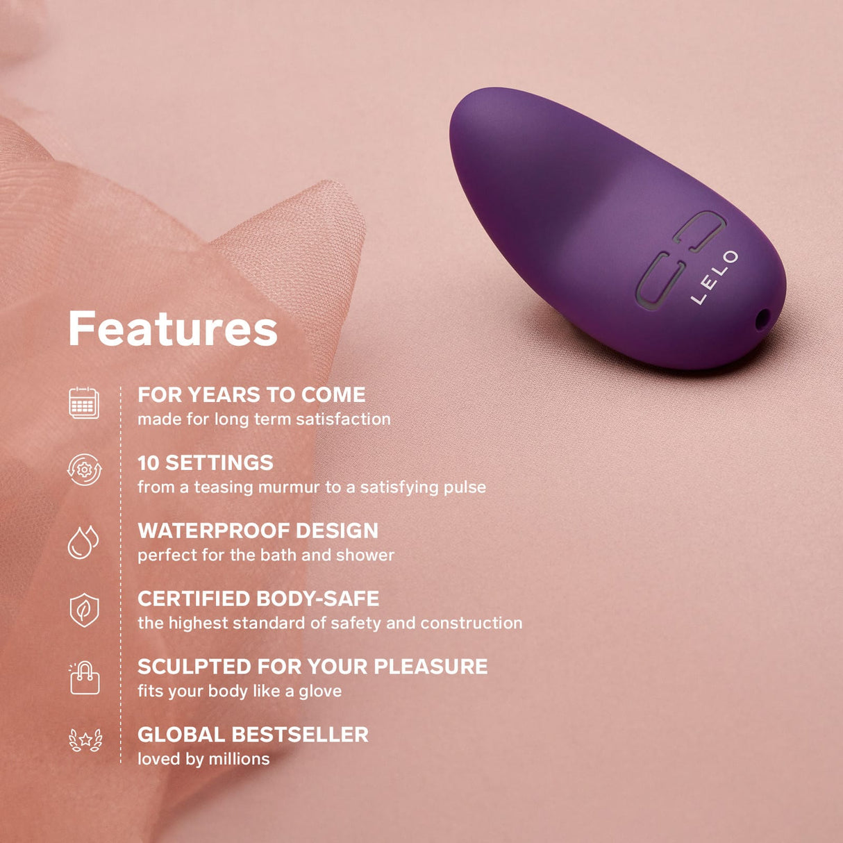 LELO - Lily 3 Vibrating Clit Massager CherryAffairs