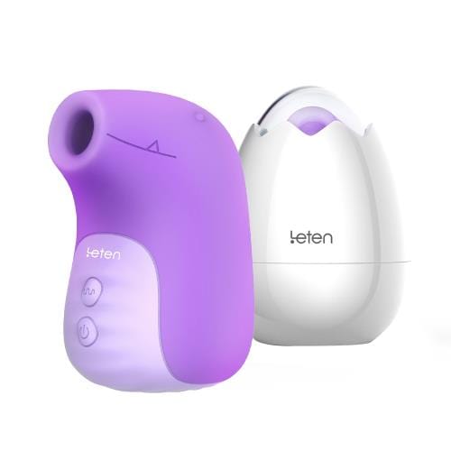 Leten - Little Tyrannosaurus Clitoral Air Stimulator (Purple) |  CherryAffairs  CherryAffairs.sg
