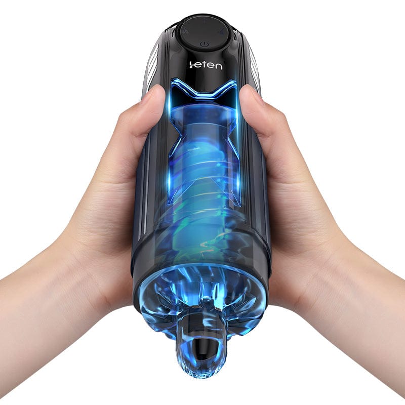 Leten - X Light Speed Piston Aircraft Cup Masturbator (Black) LET1033 CherryAffairs