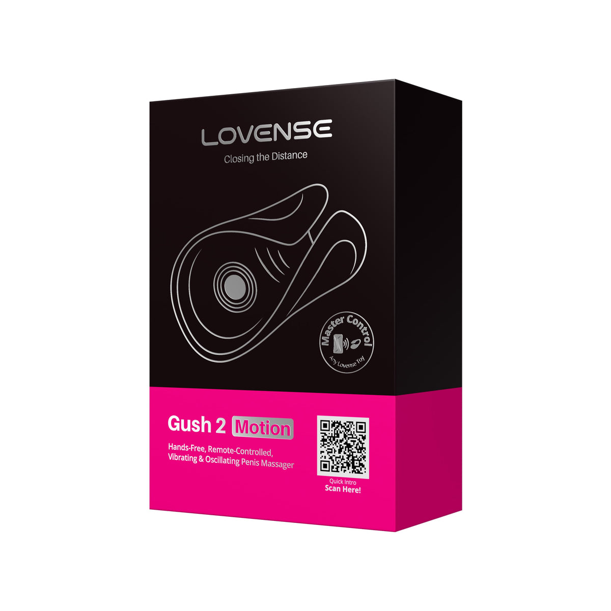 Lovense - Gush 2 Motion App-Controlled Glans Massager Stroker (Green) LOS1060 CherryAffairs