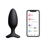 Lovense - Hush 2 App-Controlled Silicone Butt Plug CherryAffairs