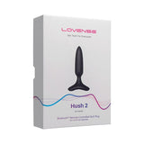 Lovense - Hush 2 App-Controlled Silicone Butt Plug CherryAffairs