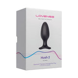 Lovense - Hush 2 App-Controlled Silicone Butt Plug CherryAffairs
