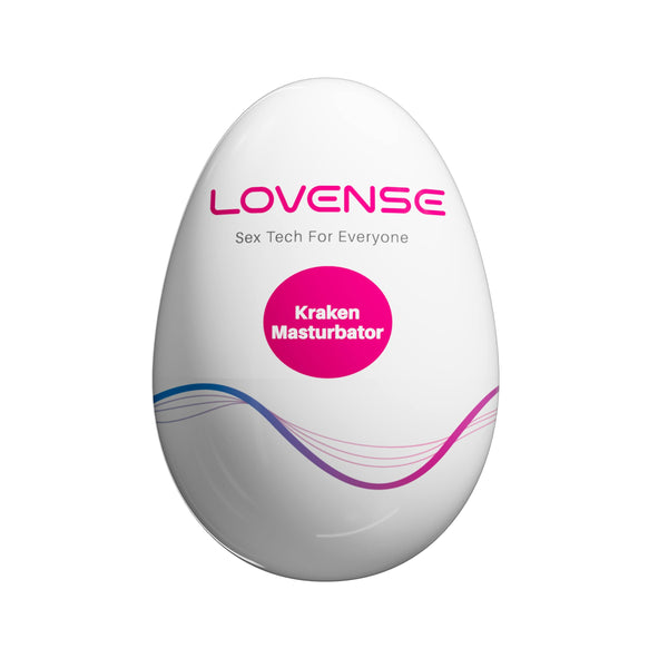 Lovense - Kraken 6 件装柔软弹力鸡蛋自慰器（白色）