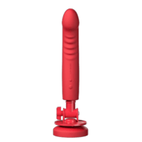 Lovense - Mission 2 应用控制振动吸盘假阳具（红色）