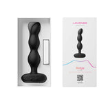 Lovense - Ridge App-Controlled Vibrating Rotating Anal Beads (Black) LOS1051 CherryAffairs