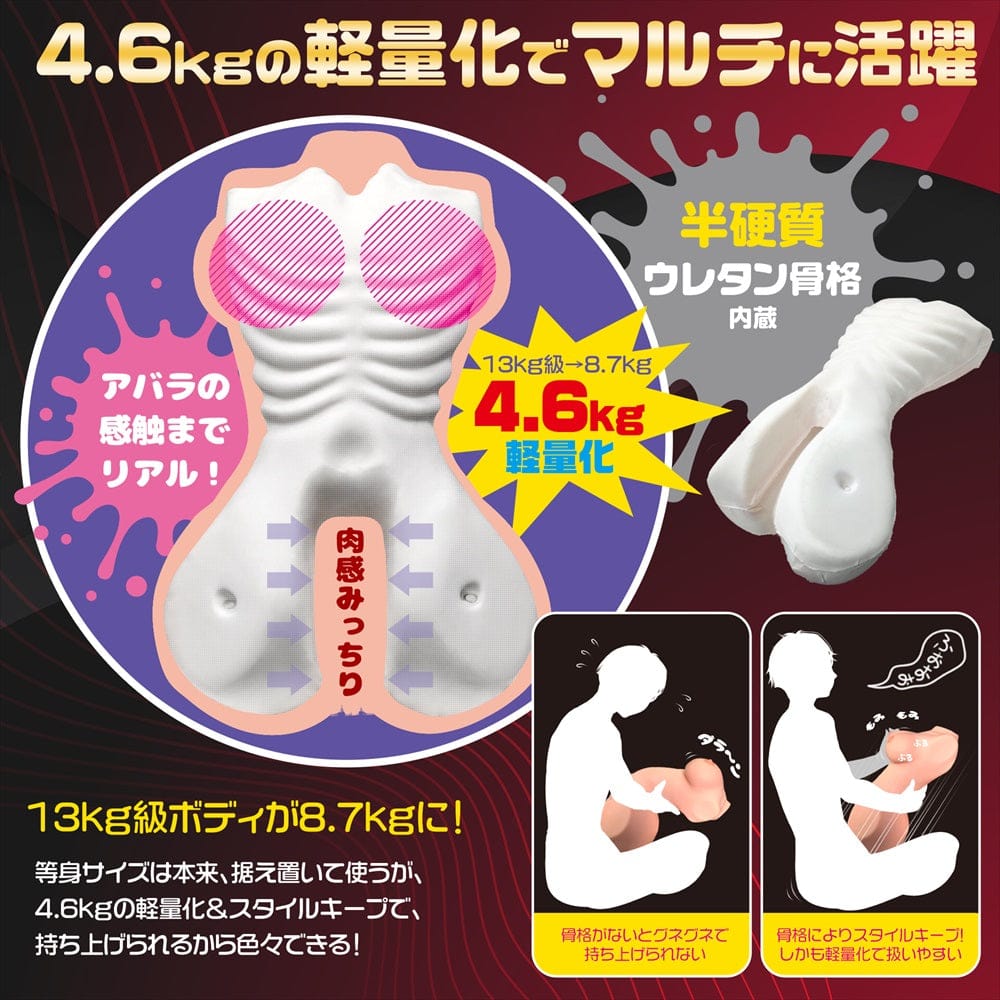 Magic Eyes - Aibu-ing Tsubaki Mizuno Dual Channel Torso Onahole MG1185 CherryAffairs