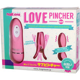 Magic Eyes - Love Pincher Remote Control Vibrating Nipple Clamps (Pink)    Nipple Clamps (Vibration) Non Rechargeable