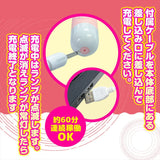 Magic Eyes - Silicone Top Rotor Bear Bullet Vibrator (Pink) MG1132 CherryAffairs