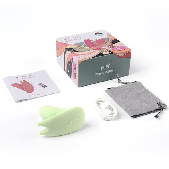 Magic Motion - Umi App-Controlled Smart Wearable Dual Motor Vibrator (Green) MGM1021 CherryAffairs