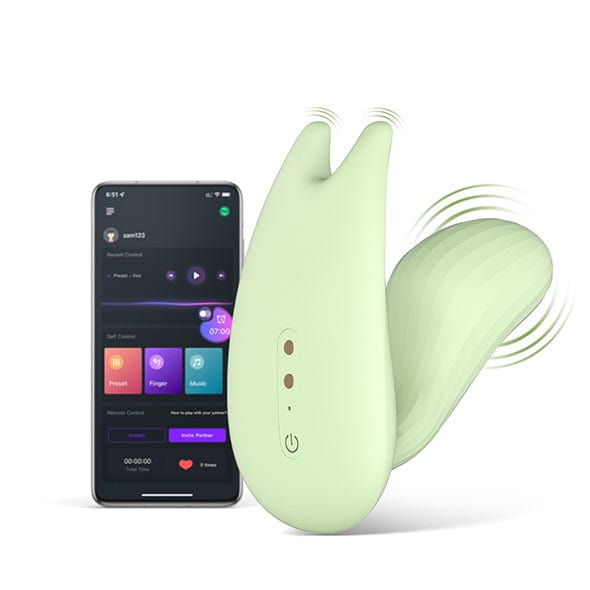 Magic Motion - Umi App-Controlled Smart Wearable Dual Motor Vibrator (Green) MGM1021 CherryAffairs