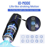 Magic Motion - Xone App-Controlled Interactive Stroker Masturbator (Blue) MGM1019 CherryAffairs