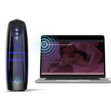 Magic Motion - Xone App-Controlled Interactive Stroker Masturbator (Blue) MGM1019 CherryAffairs