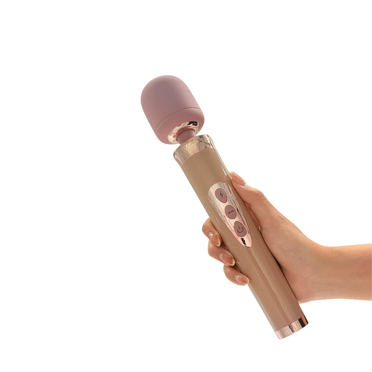 Media Craft - Pixiey Gorgeous Denma Mini Wand Massager (Pink) OT1291 CherryAffairs