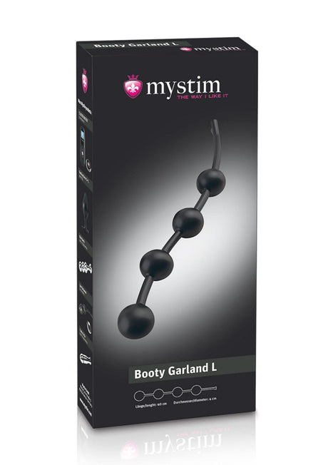 Mystim - Booty Garland Anal Chain L eStim Toy MTM1030 CherryAffairs