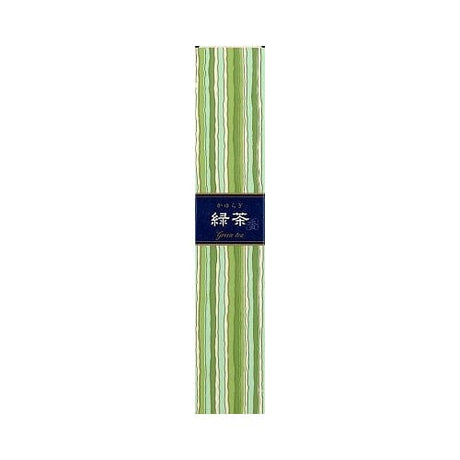 Nippon Kodo - Kayuragi Incense Sticks with Incense Holder Aromatherapy  Green Tea Ryokucha 4902125384538 Incense Sticks