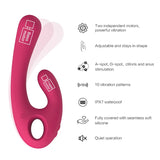 Nomi Tang - Flex Bi Bendable Dual Stimulator Rabbit Vibrator CherryAffairs