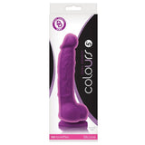 NS Novelties - Colours Dual Density Silicone Realistic Dildo with Balls CherryAffairs