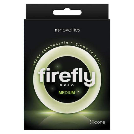 NS Novelties - Firefly Halo Glow in the Dark Silicone Cock Ring CherryAffairs