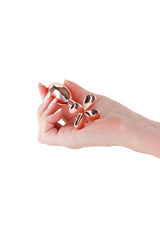 NS Novelties - Rear Assets Clover Aluminium Anal Plug (Gunmetal) NS1174 CherryAffairs
