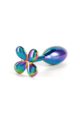 NS Novelties - Rear Assets Clover Aluminium Anal Plug (Gunmetal) NS1174 CherryAffairs