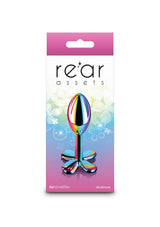 NS Novelties - Rear Assets Clover Aluminium Anal Plug (Gunmetal) NS1174 CherryAffairs