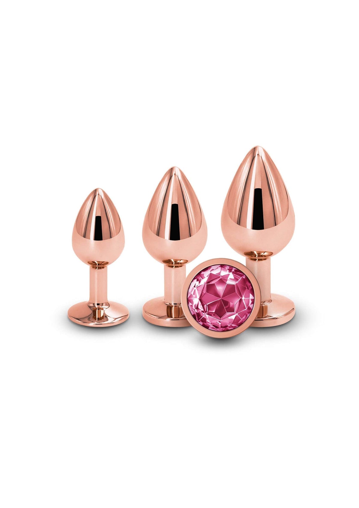NS Novelties - Rear Assets Rainbow Gem Aluminium Anal Trainer Kit NS1176 CherryAffairs