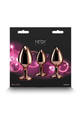NS Novelties - Rear Assets Rainbow Gem Aluminium Anal Trainer Kit NS1176 CherryAffairs
