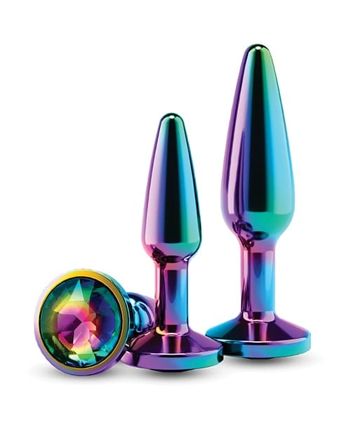 NS Novelties - Rear Assets Tapered Metal Anal Plug Training Set CherryAffairs